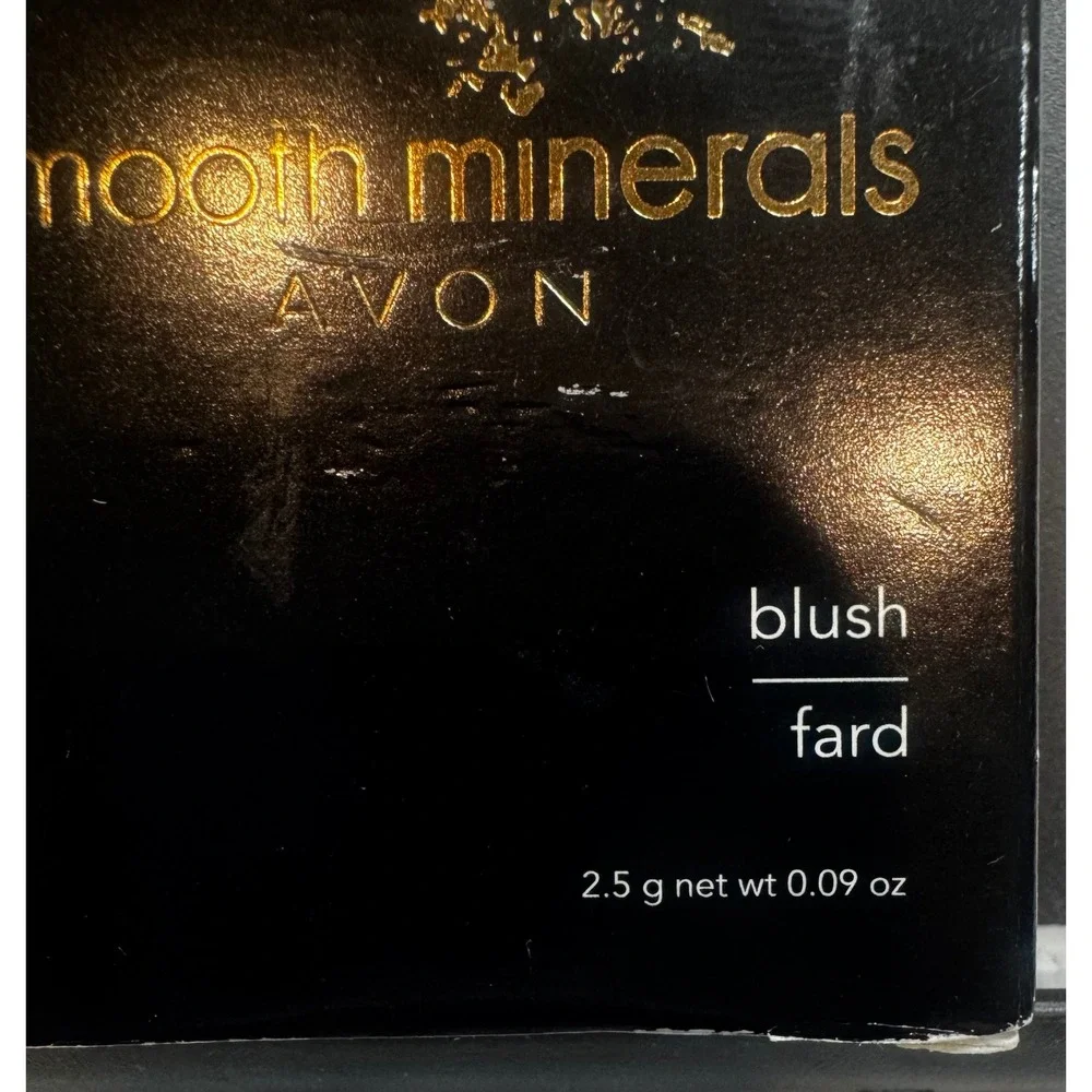 Avon Smooth Minerals Blush Loose Powder 2.5g. Blushing Mauve New In Box Vintage
